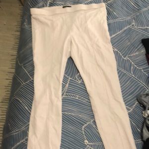 Pale pink/beige business pants. Elastic waist!